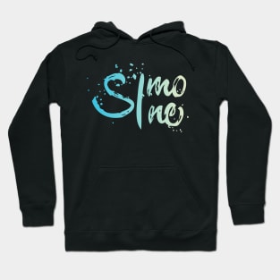 Simone Logo BoraBora Hoodie